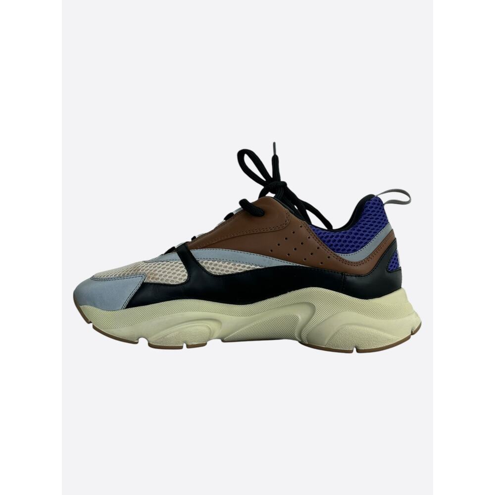 Dior Brown & Black B22 Sneakers - Picture 6 of 8